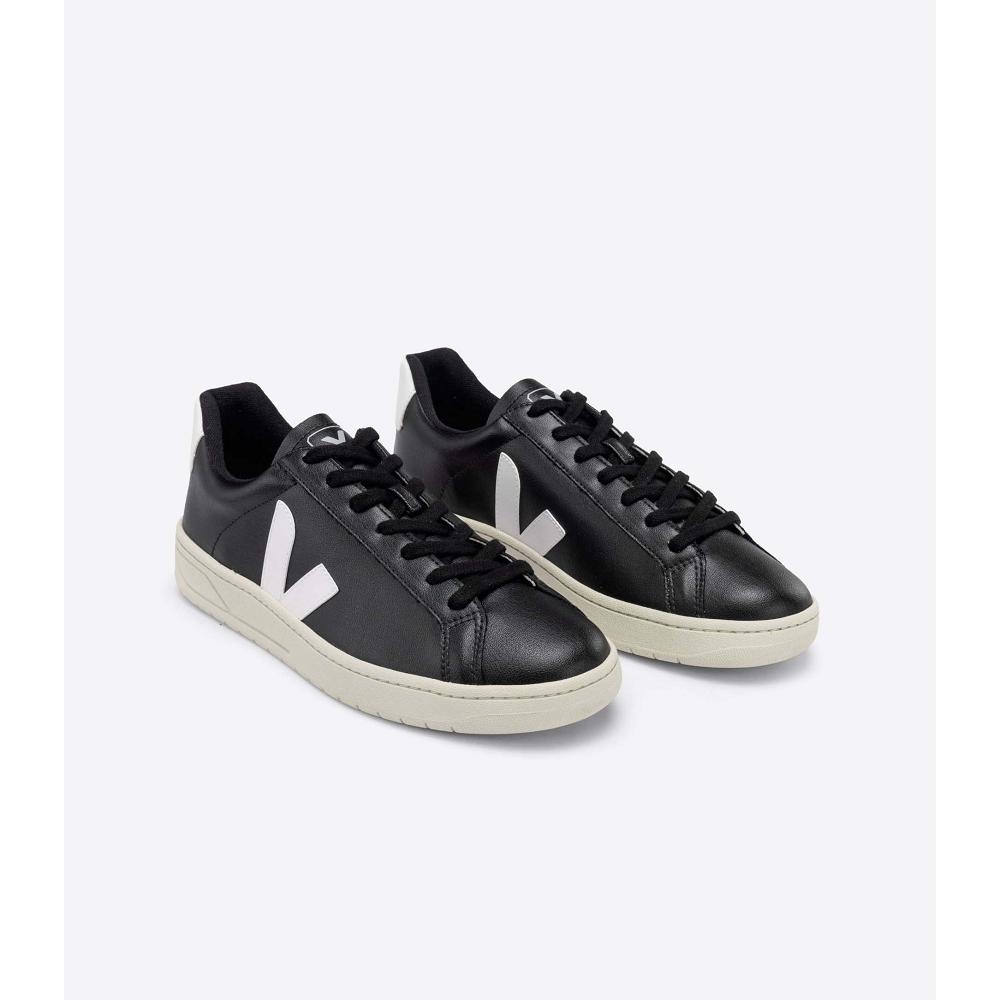 Veja URCA CWL Women's Shoes Black/White | CA 559MQZ